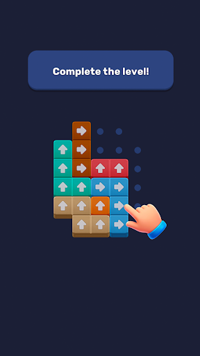 Tap Off! Block Puzzle Game Captura de Pantalla del Juego Android 1