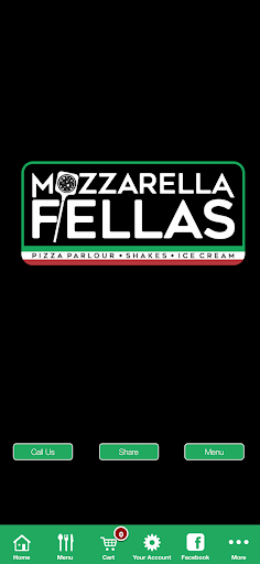 Android application Mozzarella Fellas screenshort