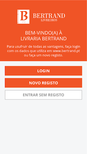 Android application Bertrand 1732 screenshort