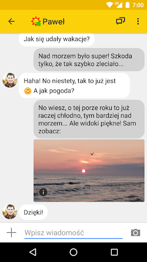 GG Messenger Screen 3