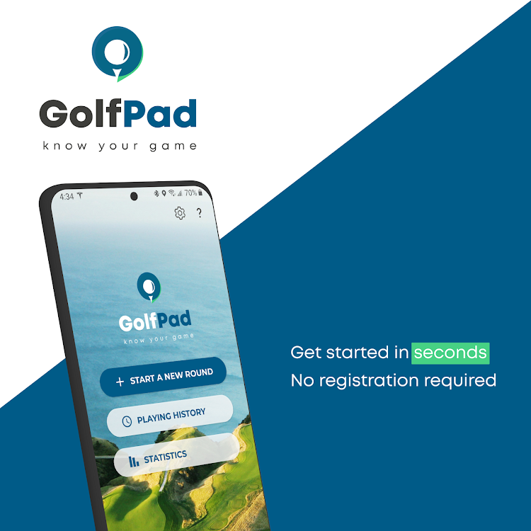 Golf Pad: Golf GPS & Scorecard - New - (Android)