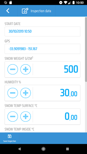 GRANRISA SDDM Snow Drill Data Screen 2