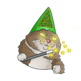 Cat wizard-Vzhooh the cat meme icon