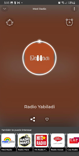 Android application Med Radio Maroclive screenshort