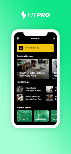 Screenshot of FitPro - Your Personal Trainer