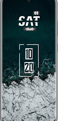 Android application 70+ Time Widgets for KWGT screenshort