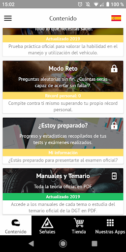 Licencia de Motos Online A1, A Screen 3