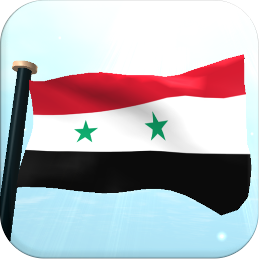 Syria Flag 3D Live Wallpaper logo