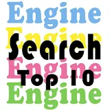 搜尋引擎十大熱門網站。搜索引擎Search Top 10 icon