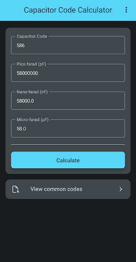 Capacitor Calculator