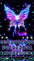 screenshot of Shiny Neon Butterfly Theme