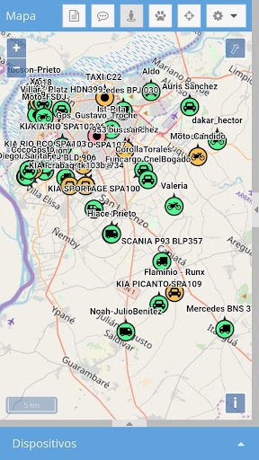 CrabaqGPS Screen 2