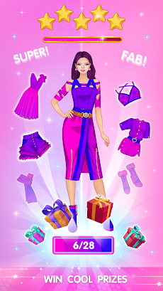 色, 洋服, & ファション: ドレスアップ ドール ゲームのおすすめ画像5