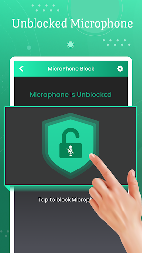 Android application Micro Phone Blocker & Guard screenshort