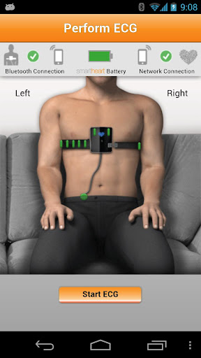 Android application Smartheart screenshort