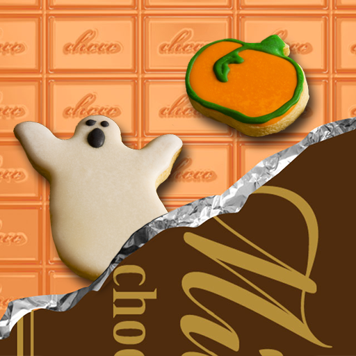 Halloween Chocolate Wallpaper logo
