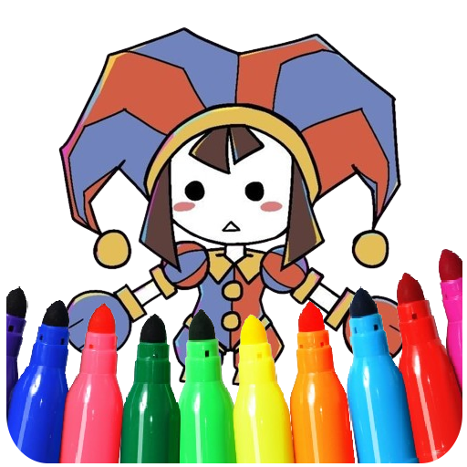 Virtual Circus Coloring Book