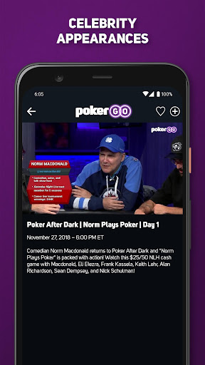 PokerGO: Stream Poker TV 39.0236 screenshots 3