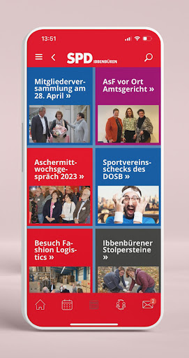 Android application SPD Ibbenbüren screenshort