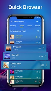 Music Player with equalizer and trendy design 3