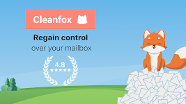 screenshot of Cleanfox - Mail & Spam Cleaner