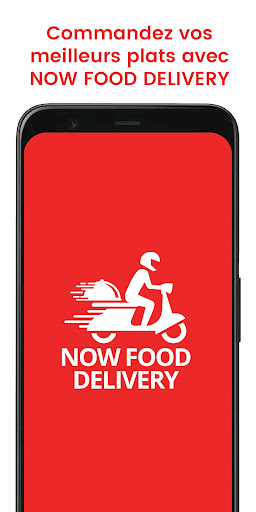 Android application Now Food Delivery screenshort