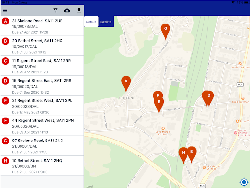 Android application OnSite - Building Inspector screenshort