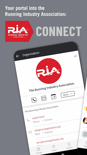 Android application RIAConnect screenshort