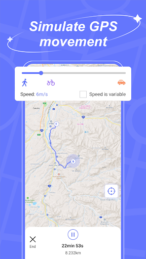 AnyGo GPS Spoofer: Fake GPS Screen 2