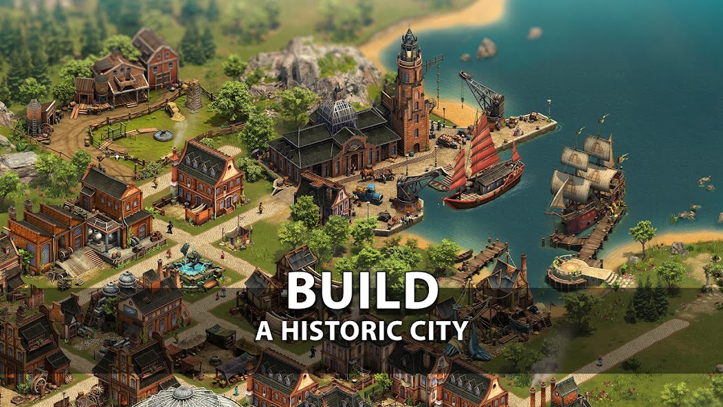 Forge of Empires: Build a City‏ 1.282.20 APK + Mod (Unlimited money) إلى عن على ذكري المظهر