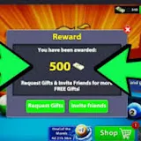 Daily Unlimited Coins Reward Links 8 Ball Pool icon