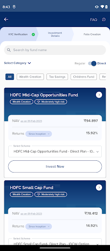 HDFC MF Online Investors
