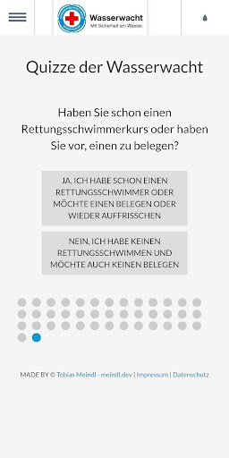 Wasserwacht Quiz Screen 3