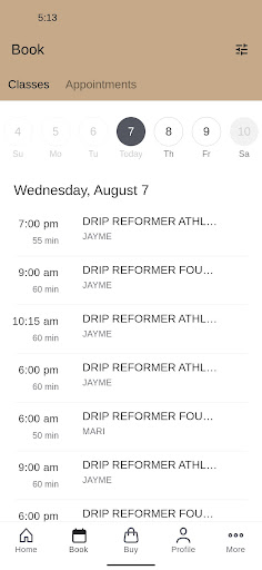 DRIP Infrared Sauna Studio Screen 2