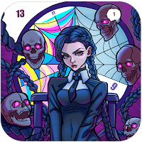 Horror Dark Color by Number