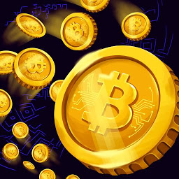Hình ảnh biểu tượng của Bitcoin mining: idle simulator