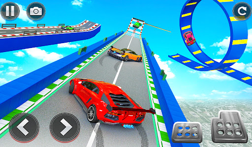 Mega Ramp Car Stunt Race Game apkpoly screenshots 13