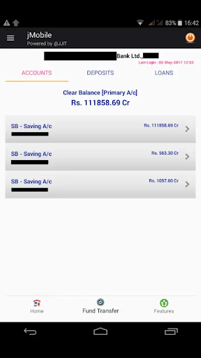 Android application PIMCO BANK screenshort
