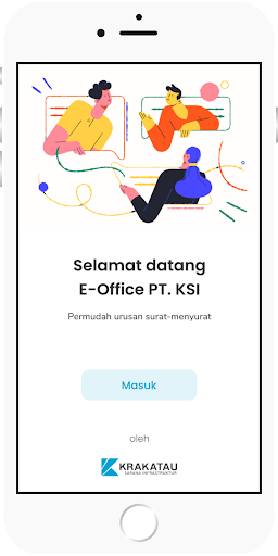 Android application E-Office PT KSI screenshort