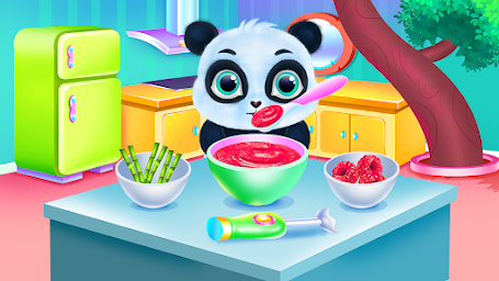 Cute Panda Caring and Dressup