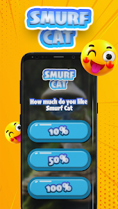 Smurf Cat Video Call
