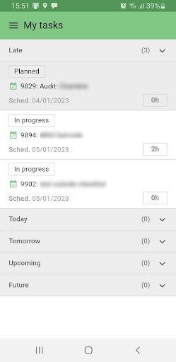 Android application OUTSIDE screenshort