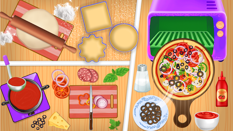 Pizza Maker -Kids Cooking Game - 1.0 - (Android)