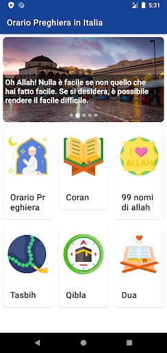 Adan Italia - Orario Preghiera