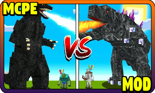 Godzilla The King of The Monsters Addon MCPE