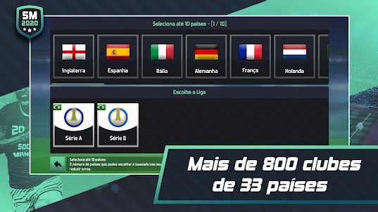 Soccer Manager 2020 - Jogos de Futebol Online