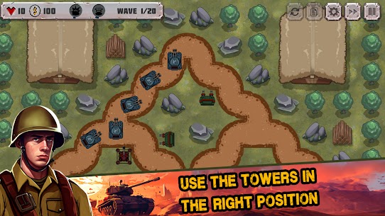 Battle Strategy MOD APK :Tower Defense (Free Shopping) Download 6