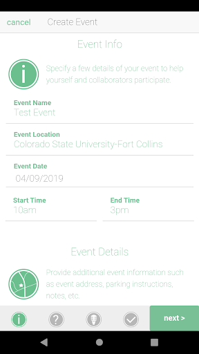 Talent Gather Screen 3