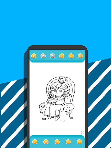 princesses: livre de coloriage Screen 3