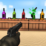 Knock Bottles Down: Sniper Gun Shooting Games icon